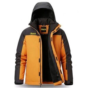 Men’s Winter Snowboarding Jacket Waterproof Insulated Ski Coat Windproof Jackets
